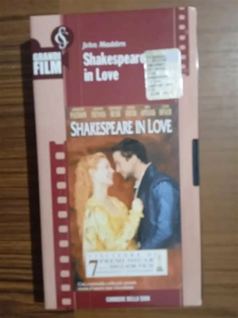 Vhs Film Shakespeare In Love Gwyneth Paltrow Joseph Fiennes Regia John