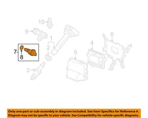 Purchase HONDA OEM Engine Crankshaft Position Sensor 37500R40A01 In