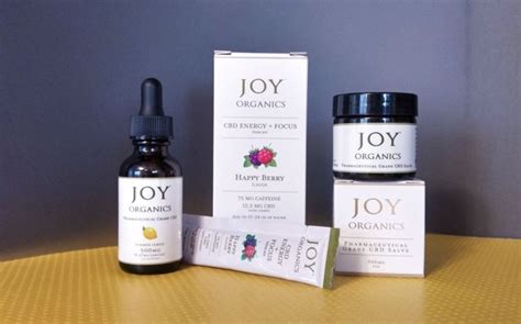 Joy Organics Boutique CBD For Maximum Bioavailability CBD Hacker