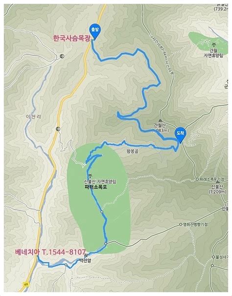 영남알프스 간월산신불산영축산 등산지도등산코스산행정보 네이버 블로그