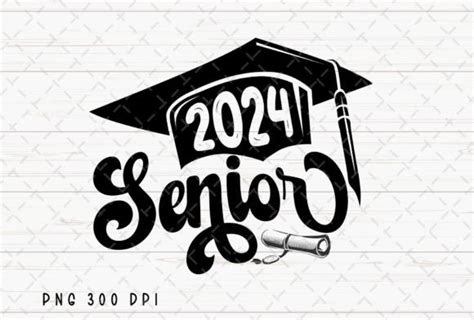 Senior Class of 2024 School Graduation Graphic by Flora Co Studio ...