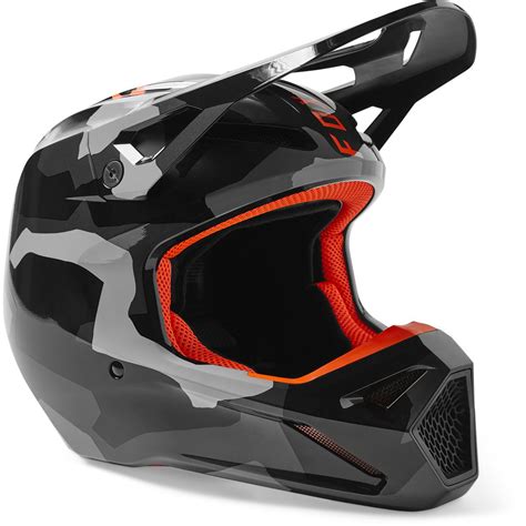 Fox Mx Helmet V Bnkr Gray Camo Maciag Offroad