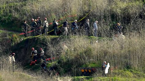 All 9 Bodies Recovered From Kobe Bryant Helicopter Wreckage Officials Say Huffpost