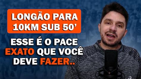 Para Correr Km Abaixo De Minutos Voc Precisa Fazer Esse Tipo De