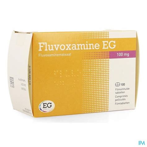 Fluvoxamine Eg 100mg Filmomh Tabl 100 Apotheek Sollie