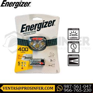 Linterna Frontal Energizer 400 Lumens Al Por Mayor Prosinfer