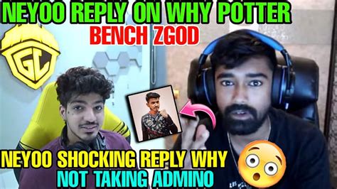 Neyoo Reply On Why Potter Bench Zgod Neyoo Shocking Reply Why Not