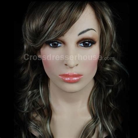 Female Silicone Mask For Transvestites Silicone Face Mask Full Head Of