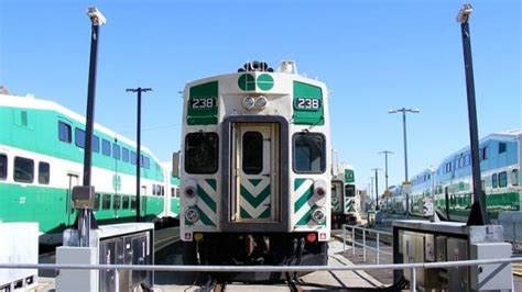 Kitchener GO train delayed by Mississauga fire | CBC News