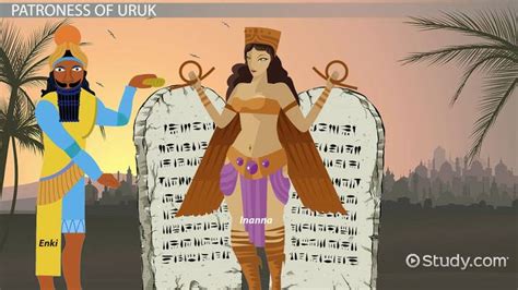 Inanna Goddess | Symbol, Myths & Facts - Lesson | Study.com