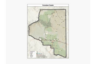 Coconino County Map