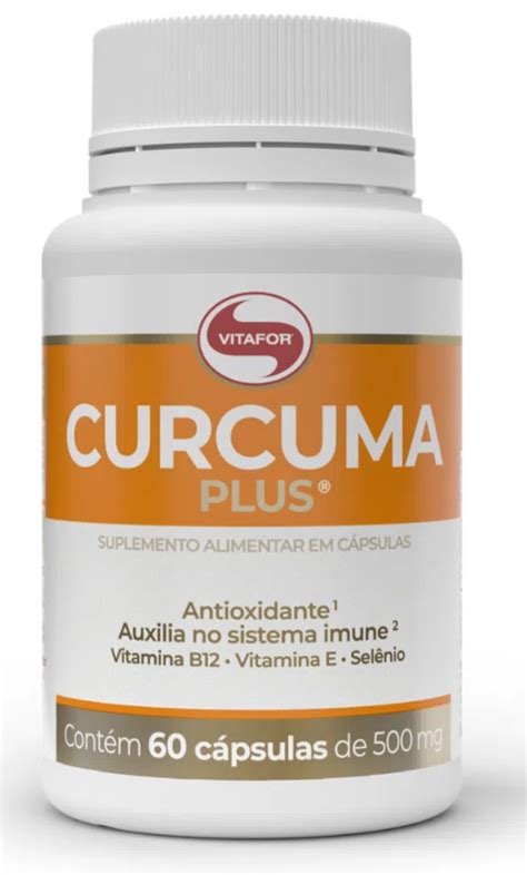 Cúrcuma Plus Fórmula Potente em Cápsulas Vitafor