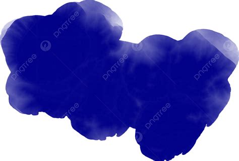 Tinta De Respingo De Aquarela Azul Png E Psd Grátis Png Pincel Azul