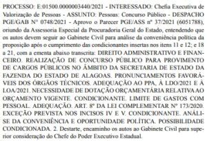 Pge Emite Parecer Favor Vel Realiza O De Novo Concurso Para A Sefaz