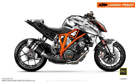 KTM 1290 Super Duke R GRAPHICS - "Camo" (City) - MotoProWorks | Decals ...