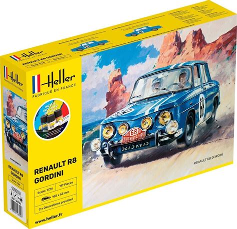 Heller Starter Kit Renault R8 Gordini 56700 Ab 22 49