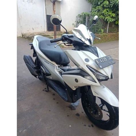 Motor Yamaha Aerox ABS Keyless 2017 Bekas Terawat Full Ori Surat