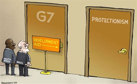 Protectionism Cartoon