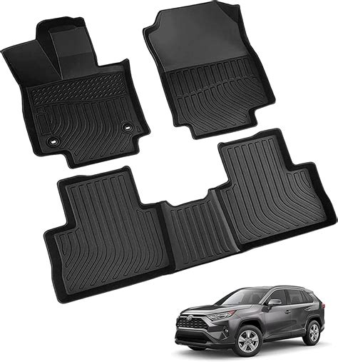 Amazon Landrol Car Floor Mats Replacement For Toyota Rav Hybrid