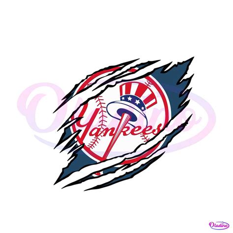 New York Yankees Logo MLB Team SVG File For Cricut - Oladino