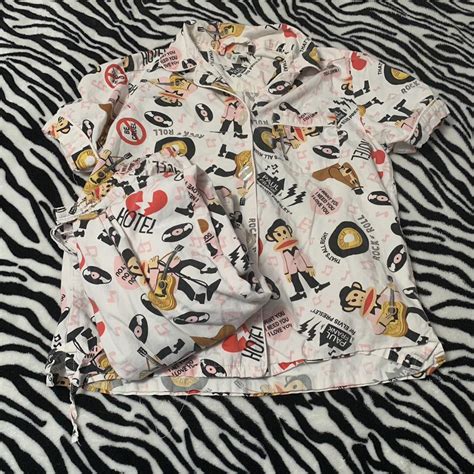 Paul Frank Y2k Scene Pajama Set Size Medium Depop