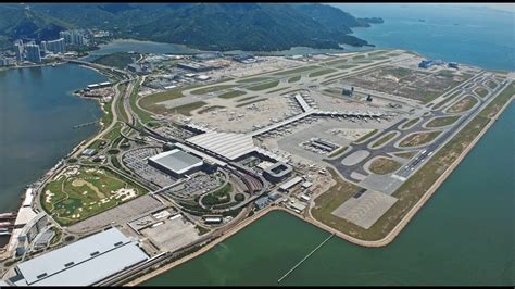 Hong Kong International Airport. Arrival and Departure - YouTube