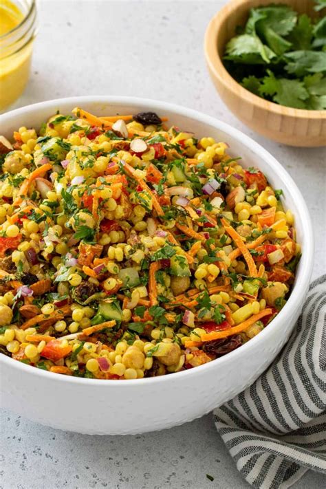 Curried Couscous Chickpea Salad Stephanie Kay Nutrition