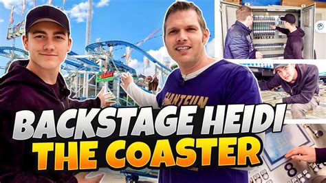 HEIDI IS BACK BACKSTAGE HEIDI THE COASTER MIT WALTER SCHNEIDER