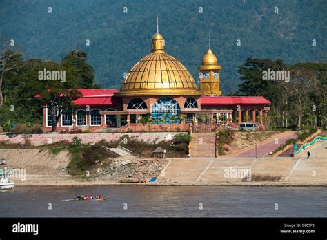 Casino on the Mekong River, Golden Triangle between Thailand, Myanmar ...