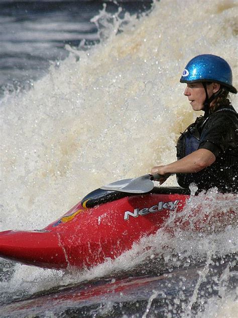 Whitewater Kayaking Day Beginner Two Course Maine Kayak