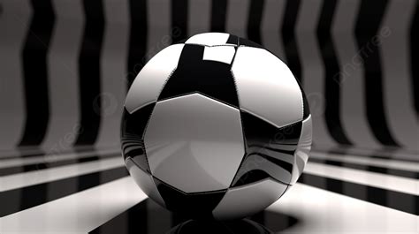 Soccer Ball Black And White Photography