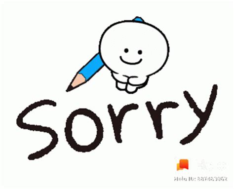 Sorry Sticker - Sorry - Discover & Share GIFs