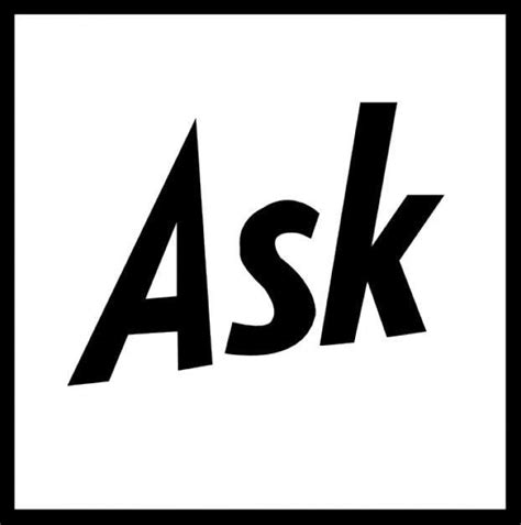 Ask Logo - LogoDix