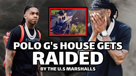 Shocking News Police Swarm Rapper Polo G S Home In Shocking Raid Youtube