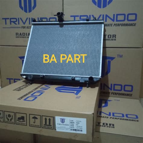 Jual Radiator Toyota Rush Tahun 2007 2015 Manual Merk Trivindo Shopee