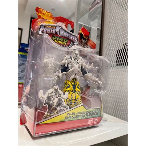 Power Rangers Dino Charge Bones Villain 5 5 Inch Action Figure Shopee