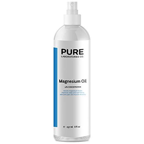 Transdermal Magnesium Oil Spray Super Potent Concentration Fl