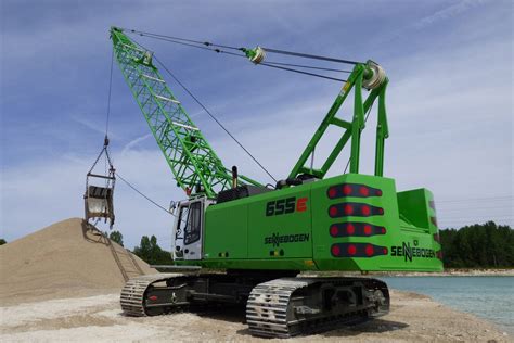 Grue sur chenilles 655 HD SENNEBOGEN Maschinenfabrik GmbH à