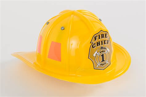 Kid's Firefighter Helmet in Black or Yellow - Little Hero Uniforms