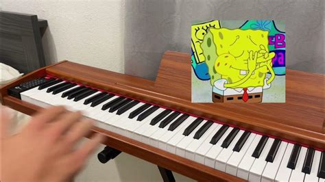 Spongebob Nose Flute On Piano Youtube