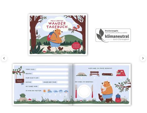 Wandertagebuch F R Kinder A Daily Travel Mate