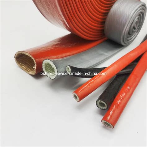 Silicone Rubber Coated Fiberglass Industry Pipe Metal Braided Hose