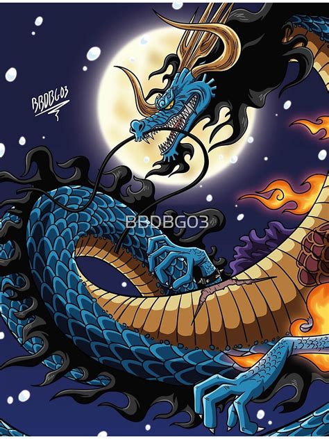 "Kaido Dragon" Poster for Sale by BBDBG03 | Redbubble