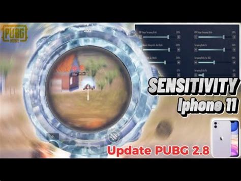 NEW UPDATE 2 8 SETTING SENSITIVITAS IPHONE 11 No Recoil Sensi PUBG