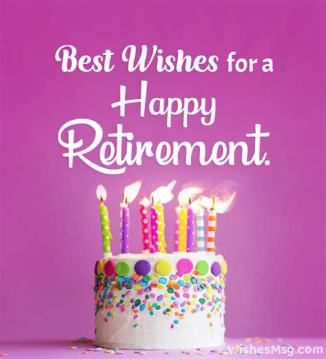 70 Best Retirement Cake Sayings And Message Ideas Wishesmsg