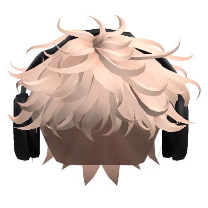 Curly Cool Boy Hair W Headphones Blonde Roblox Item Rolimon S