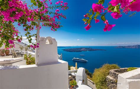 Greek Island Wallpapers 4k Hd Greek Island Backgrounds On Wallpaperbat