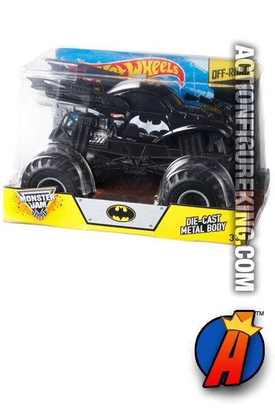 Hot Wheels Monster Jam Batman Batmobile Die Cast Vehicle