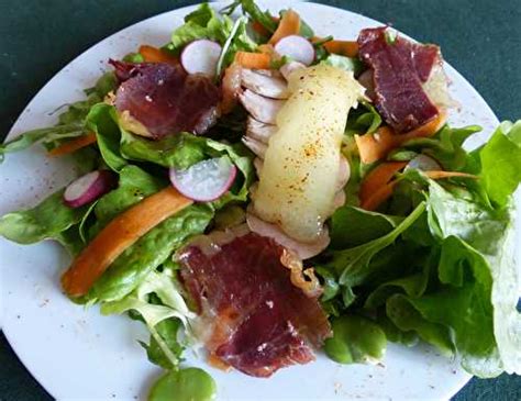 Salade printanière béarnaise de CVOUSLECHEF et ses recettes de cuisine