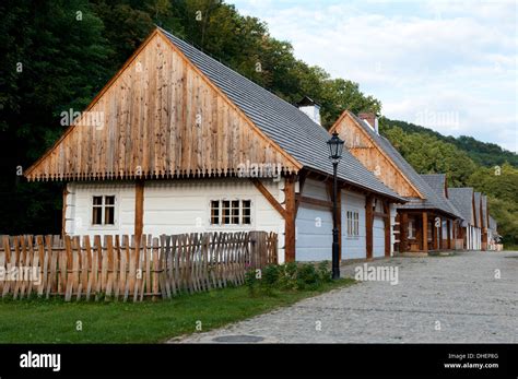 Rural Architecture Museum Of Sanok Poland Stock Photo Alamy